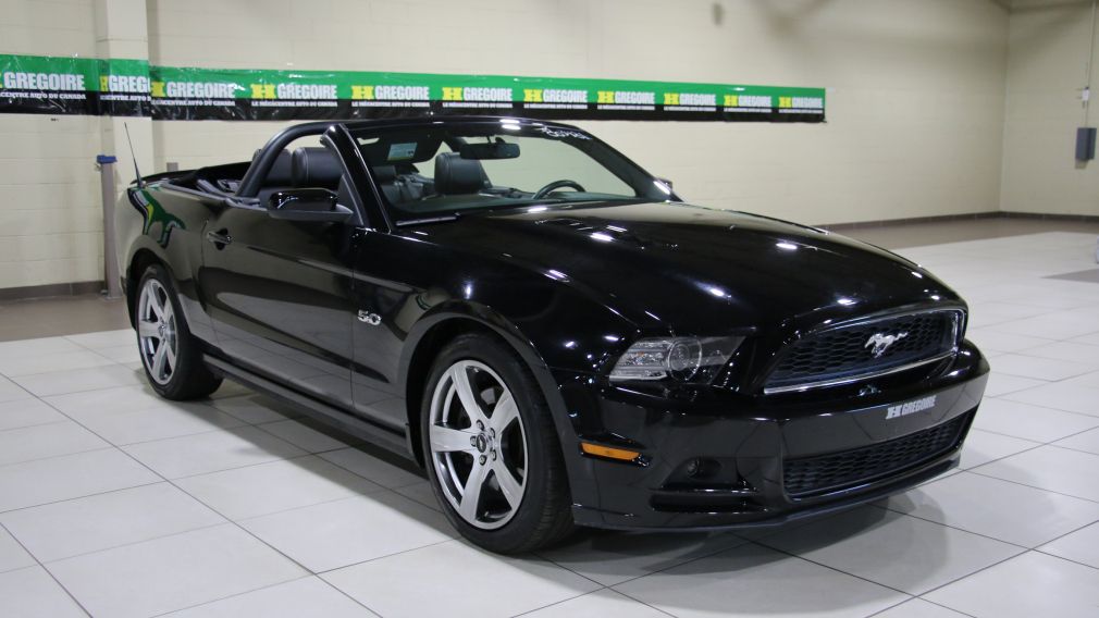 2013 Ford Mustang GT 5.0L AUTO A/C CUIR CONVERTIBLE #0