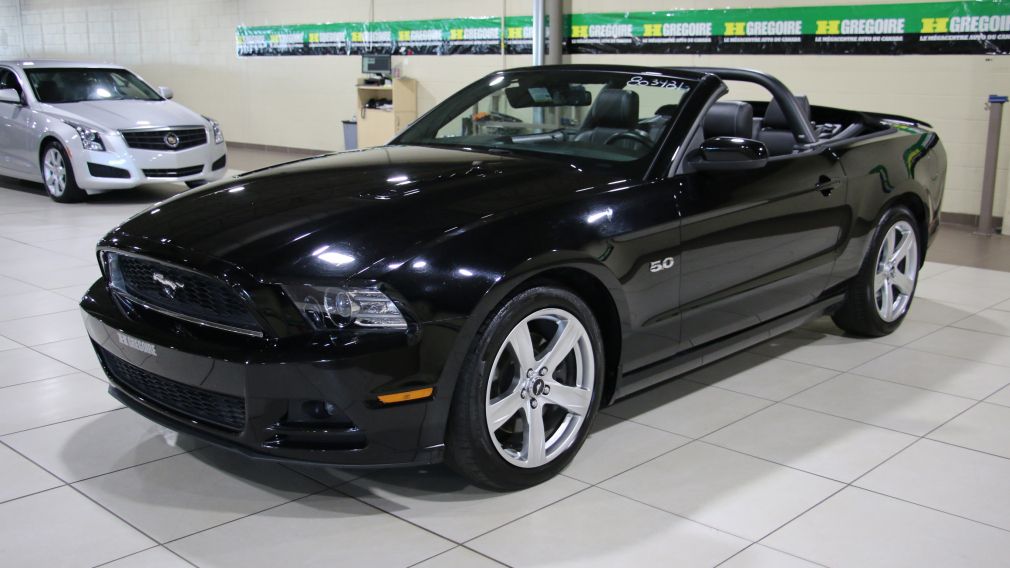 2013 Ford Mustang GT 5.0L AUTO A/C CUIR CONVERTIBLE #3