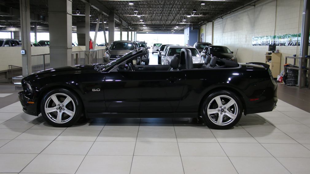 2013 Ford Mustang GT 5.0L AUTO A/C CUIR CONVERTIBLE #3