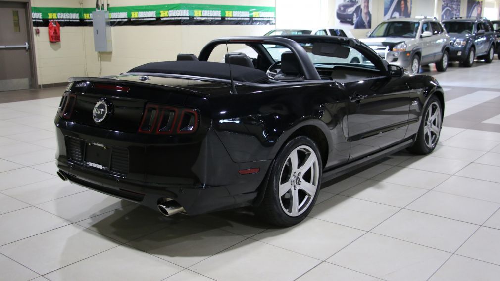 2013 Ford Mustang GT 5.0L AUTO A/C CUIR CONVERTIBLE #6