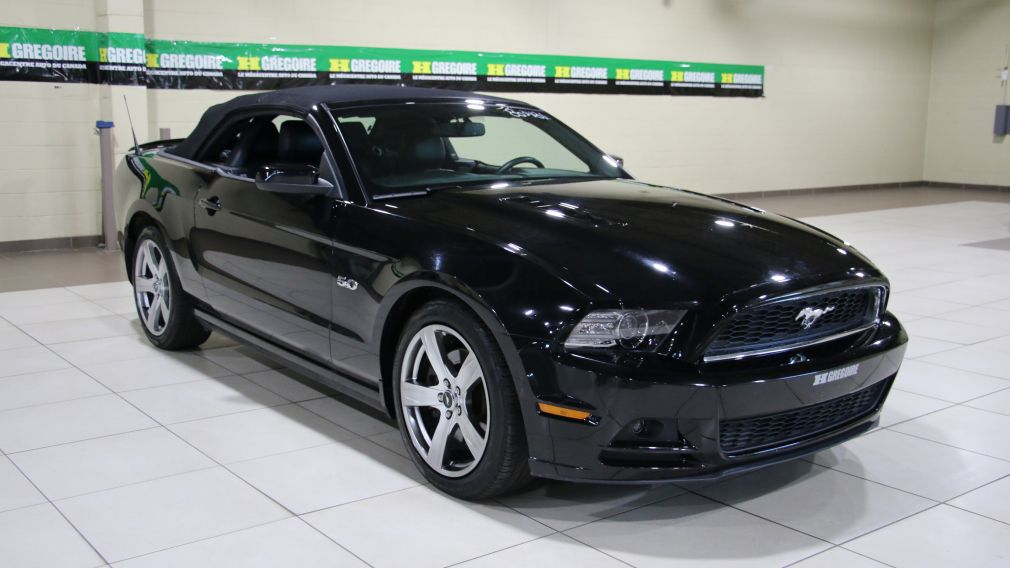 2013 Ford Mustang GT 5.0L AUTO A/C CUIR CONVERTIBLE #9