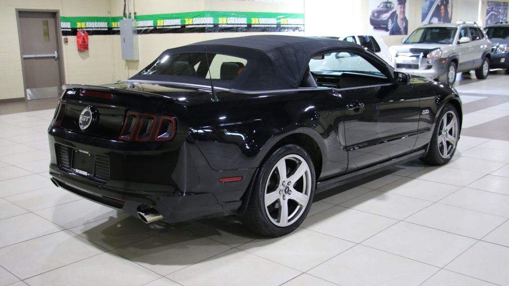 2013 Ford Mustang GT 5.0L AUTO A/C CUIR CONVERTIBLE #12