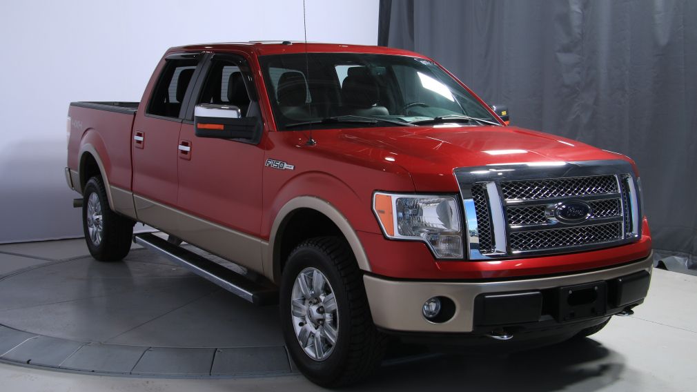 2012 Ford F150 Lariat 4WD CUIR TOIT MAGS BLUETOOTH #0