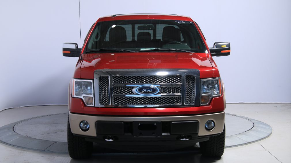 2012 Ford F150 Lariat 4WD CUIR TOIT MAGS BLUETOOTH #2