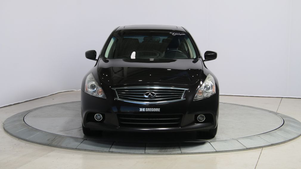 2012 Infiniti G37 Sport AWD AUTO CUIR TOIT MAGS BLUETOOTH #2