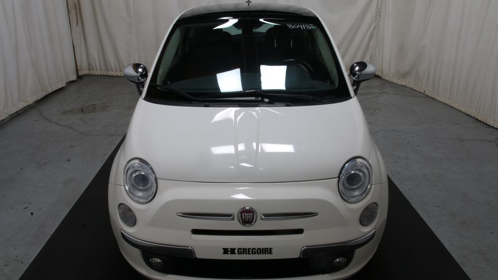 2012 Fiat 500 Lounge A/C CUIR TOIT MAGS BLUETOOTH #1
