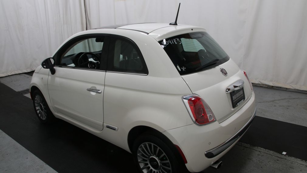 2012 Fiat 500 Lounge A/C CUIR TOIT MAGS BLUETOOTH #4