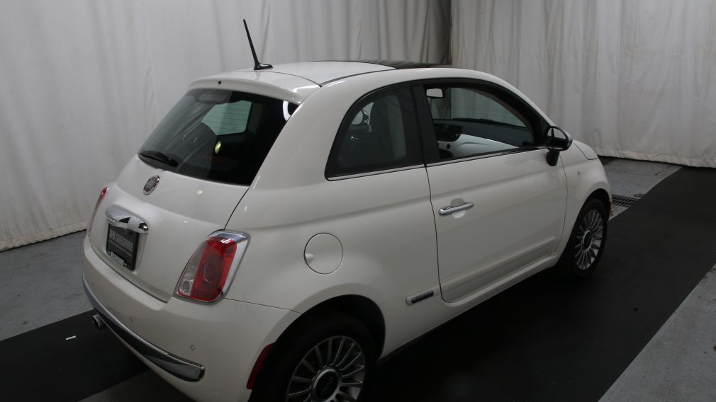 2012 Fiat 500 Lounge A/C CUIR TOIT MAGS BLUETOOTH #6