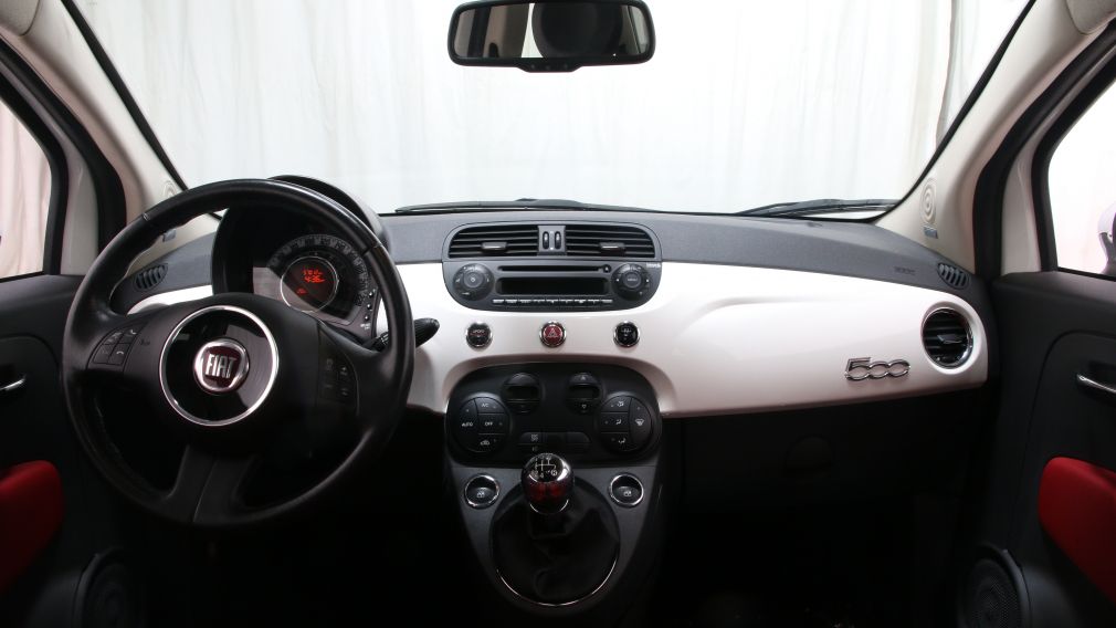 2012 Fiat 500 Lounge A/C CUIR TOIT MAGS BLUETOOTH #11