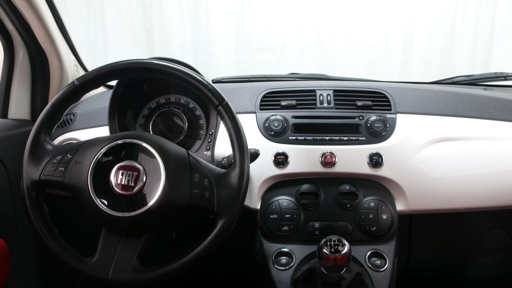 2012 Fiat 500 Lounge A/C CUIR TOIT MAGS BLUETOOTH #12