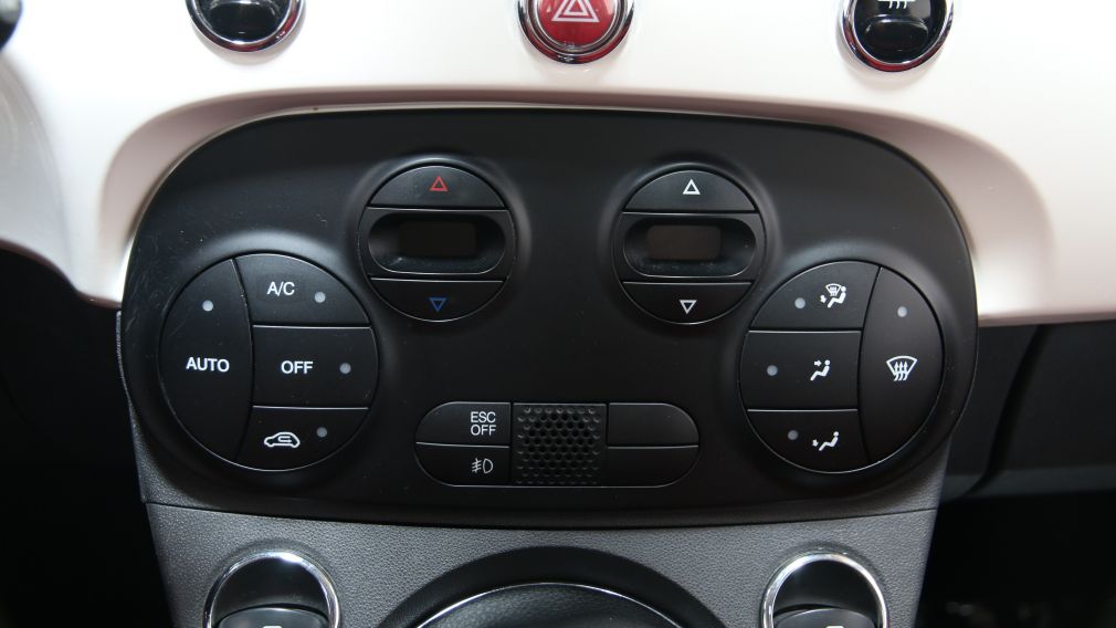 2012 Fiat 500 Lounge A/C CUIR TOIT MAGS BLUETOOTH #13