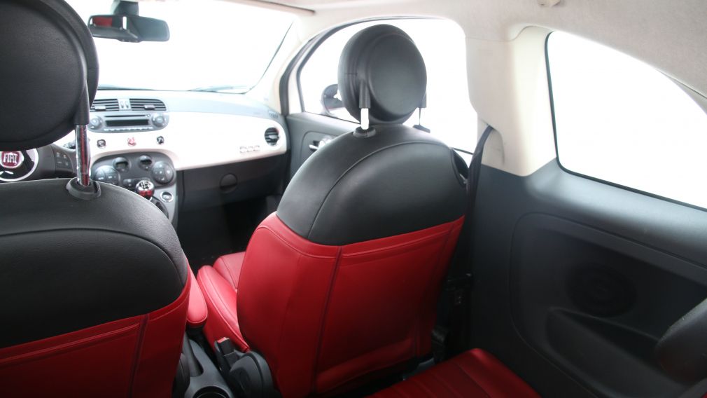 2012 Fiat 500 Lounge A/C CUIR TOIT MAGS BLUETOOTH #15