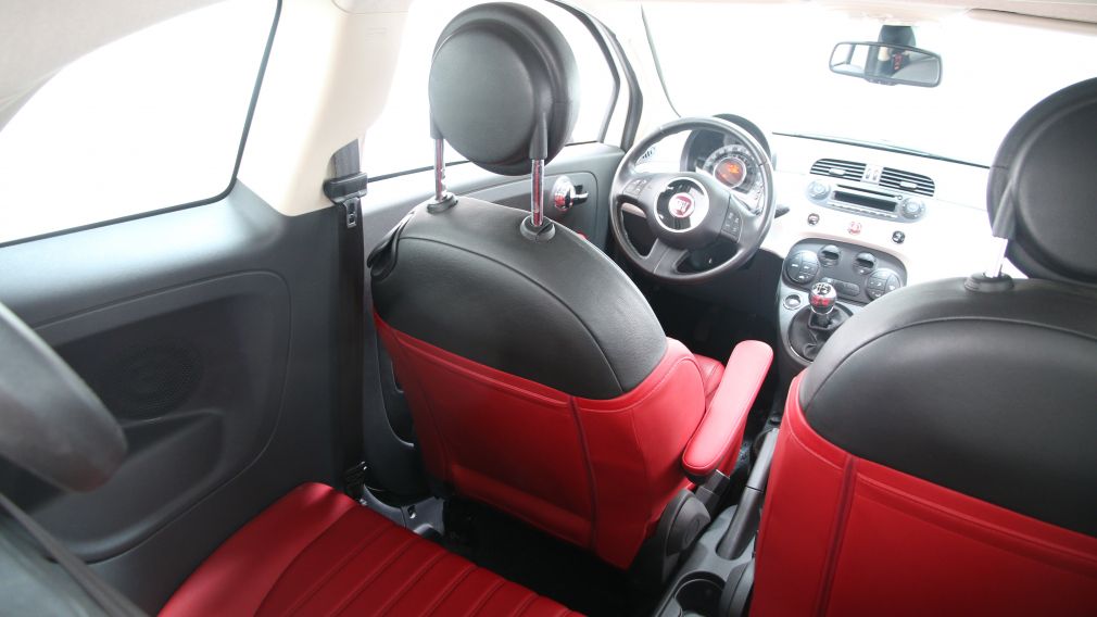 2012 Fiat 500 Lounge A/C CUIR TOIT MAGS BLUETOOTH #17