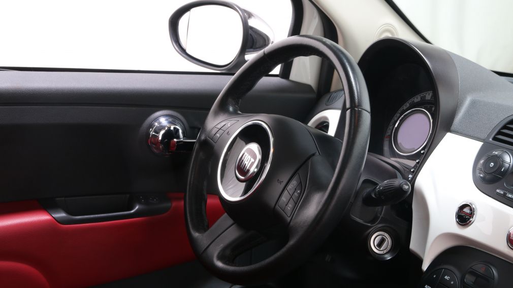 2012 Fiat 500 Lounge A/C CUIR TOIT MAGS BLUETOOTH #19
