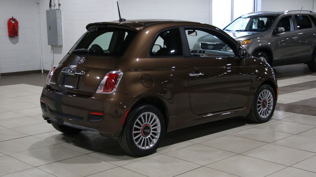 2012 Fiat 500 Sport AUTO A/C TOIT MAGS BLUETOOTH #6