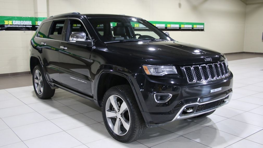 2014 Jeep Grand Cherokee Overland 4WD AUTO CUIR TOIT PANO MAGS NAV #0