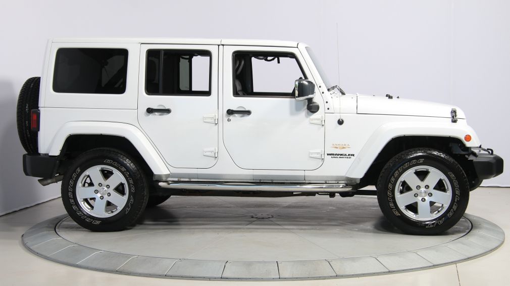 2012 Jeep Wrangler Sahara 4WD AUTO A/C CUIR 2TOITS MAGS #7