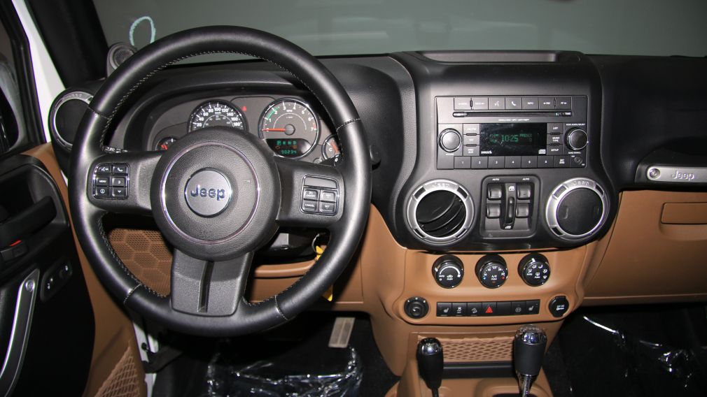2012 Jeep Wrangler Sahara 4WD AUTO A/C CUIR 2TOITS MAGS #12