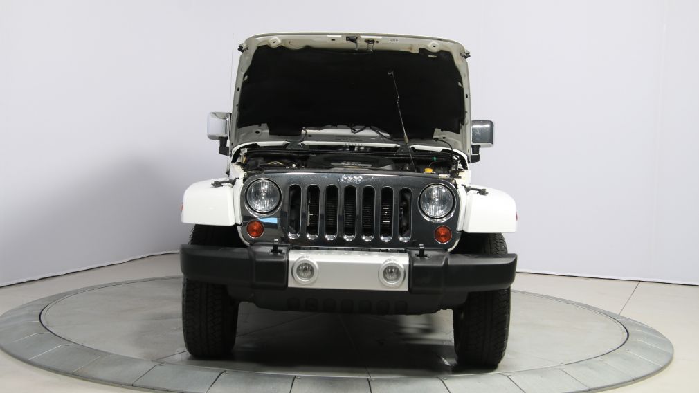 2012 Jeep Wrangler Sahara 4WD AUTO A/C CUIR 2TOITS MAGS #26