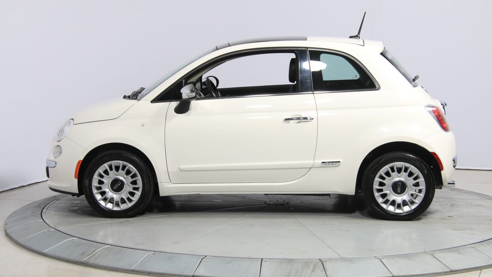 2013 Fiat 500 Lounge A/C CUIR TOIT MAGS BLUETOOTH #4
