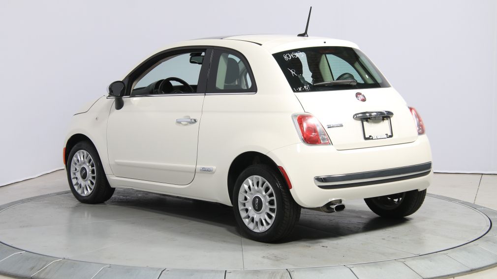 2013 Fiat 500 Lounge A/C CUIR TOIT MAGS BLUETOOTH #4