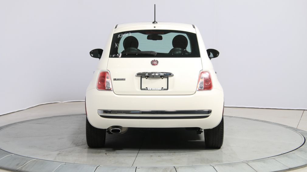 2013 Fiat 500 Lounge A/C CUIR TOIT MAGS BLUETOOTH #6