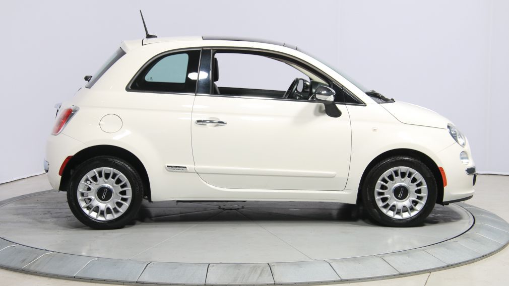 2013 Fiat 500 Lounge A/C CUIR TOIT MAGS BLUETOOTH #7