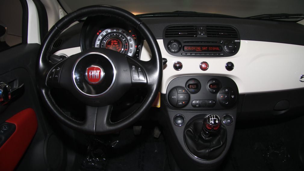2013 Fiat 500 Lounge A/C CUIR TOIT MAGS BLUETOOTH #14