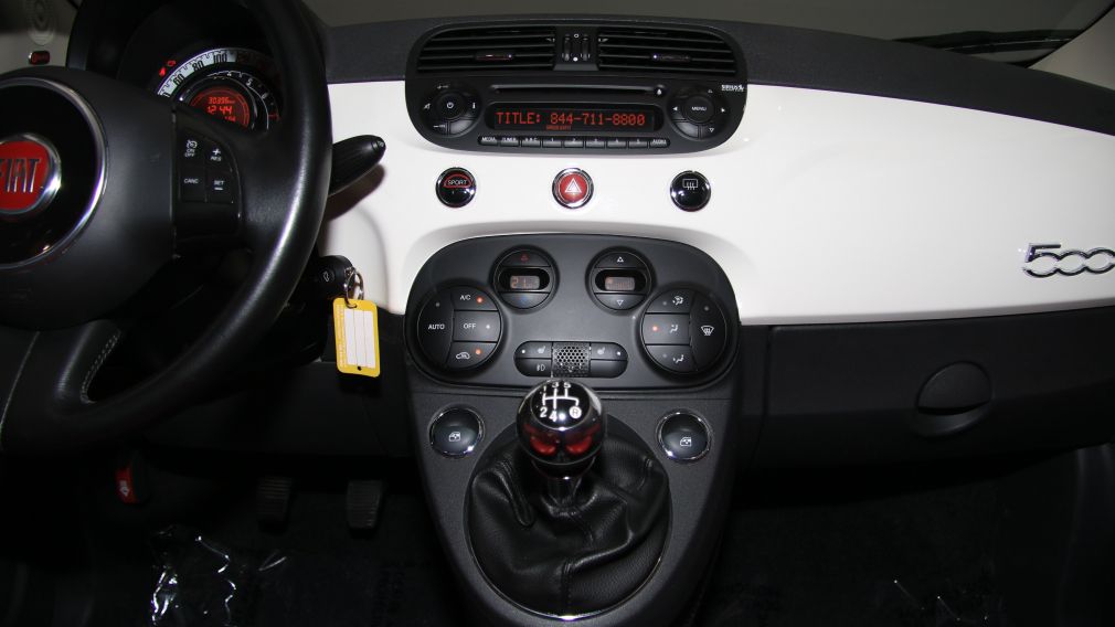 2013 Fiat 500 Lounge A/C CUIR TOIT MAGS BLUETOOTH #16
