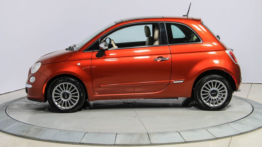 2012 Fiat 500 Lounge AUTO A/C CUIR TOIT MAGS #4