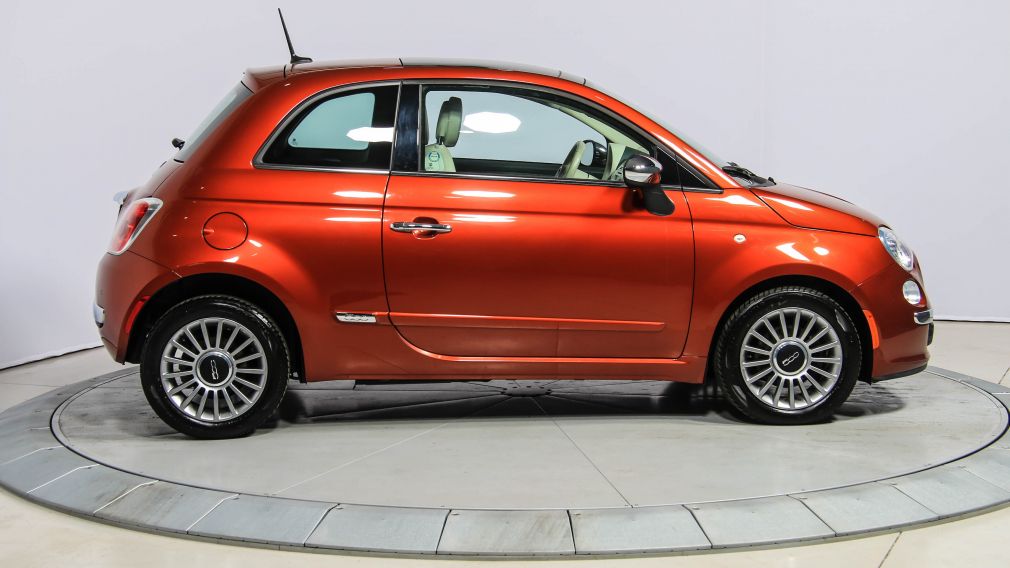 2012 Fiat 500 Lounge AUTO A/C CUIR TOIT MAGS #8
