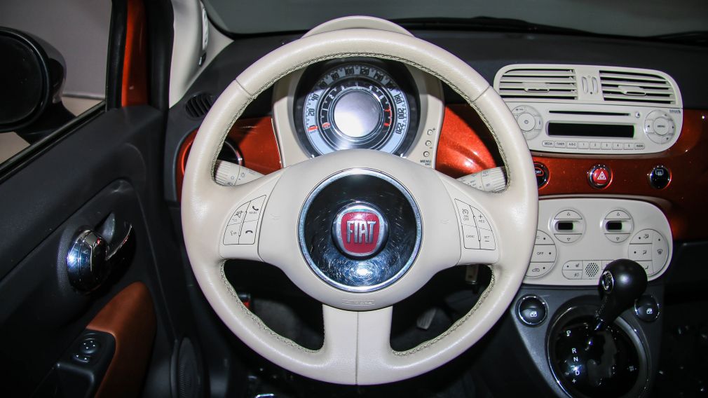 2012 Fiat 500 Lounge AUTO A/C CUIR TOIT MAGS #14