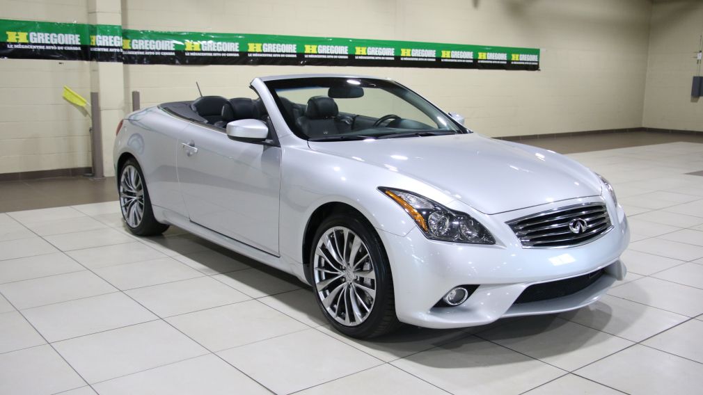 2014 Infiniti Q60 Sport AUTO A/C CUIR CONVERTIBLE MAGS #0