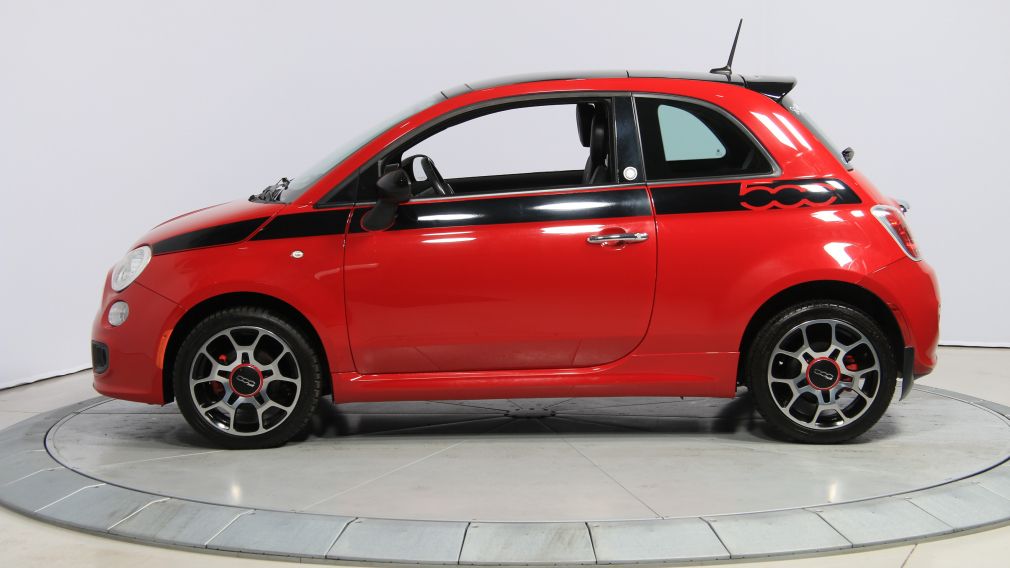 2012 Fiat 500 Sport A/C TOIT MAGS BLUETOOTH #4