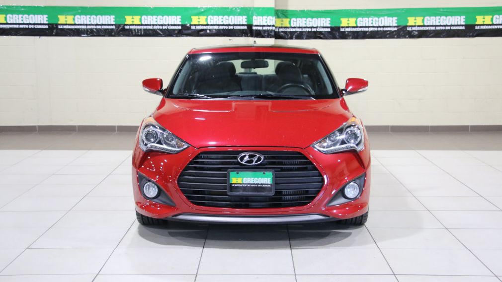 2014 Hyundai Veloster Turbo w/Matte Grey A/C MAGS BLUETHOOT CUIR TOIT #2