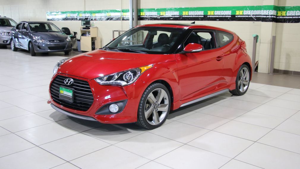 2014 Hyundai Veloster Turbo w/Matte Grey A/C MAGS BLUETHOOT CUIR TOIT #2