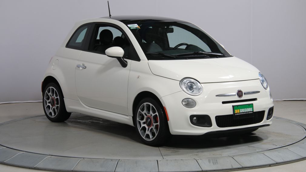 2012 Fiat 500 Sport AUTO A/C MAGS TOIT #0