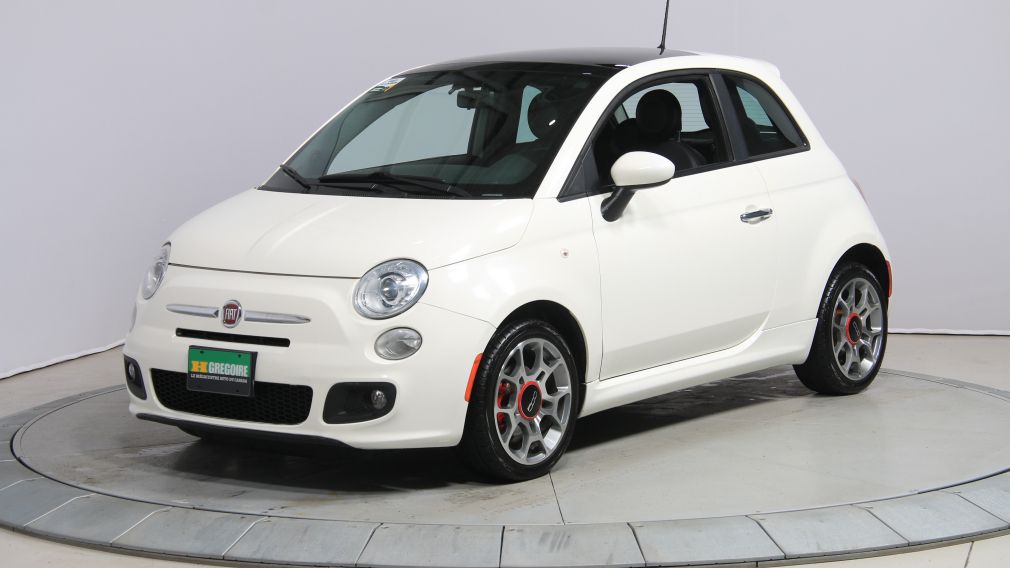 2012 Fiat 500 Sport AUTO A/C MAGS TOIT #2