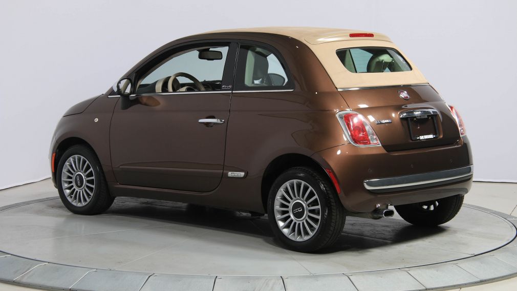 2012 Fiat 500 Lounge AUTO CUIR DÉCAPOTABLE MAGS BLUETOOTH #8