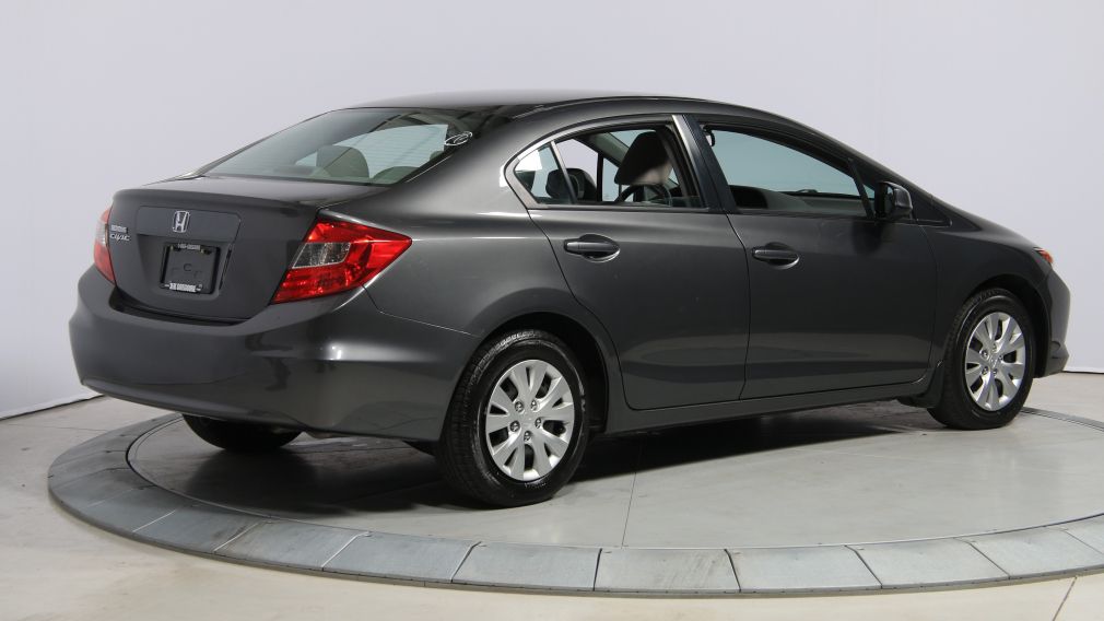 2012 Honda Civic LX A/C GR ELECT BLUETOOTH #6