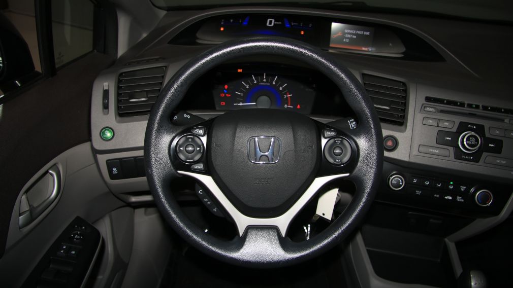 2012 Honda Civic LX A/C GR ELECT BLUETOOTH #12