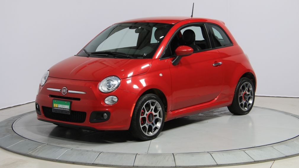 2015 Fiat 500 Sport AUTO A/C CUIR GR ELECT MAGS BLUETOOTH #3