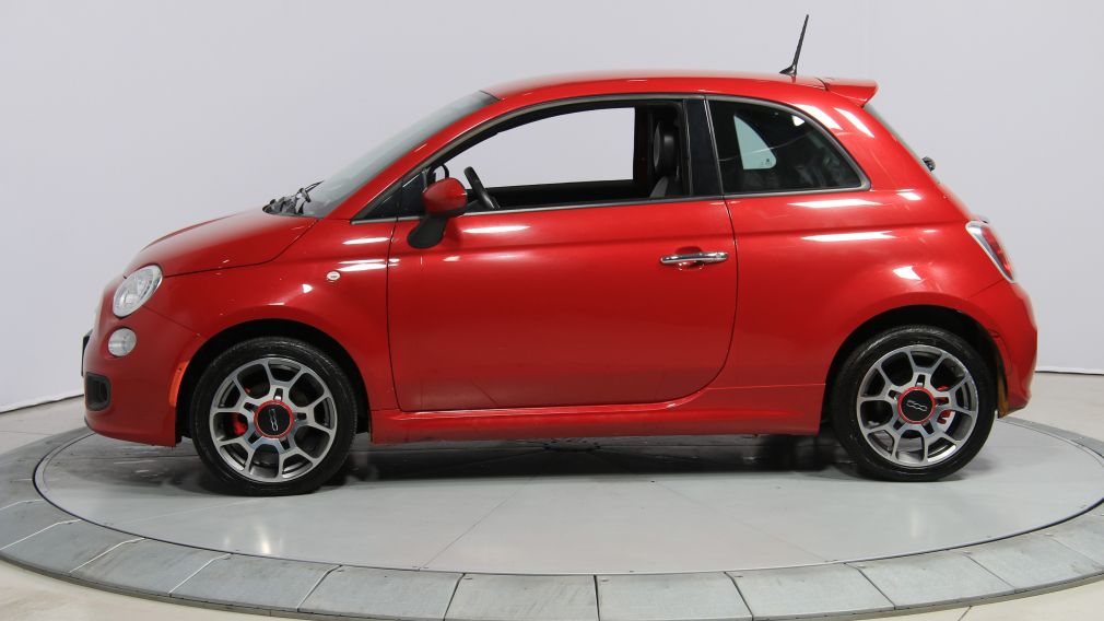 2015 Fiat 500 Sport AUTO A/C CUIR GR ELECT MAGS BLUETOOTH #4