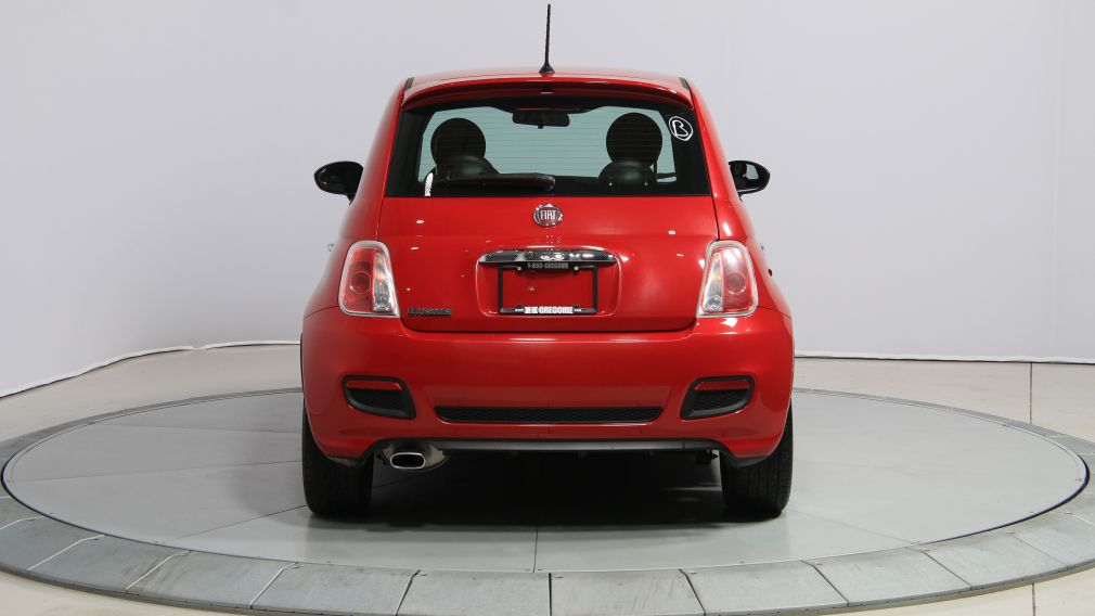 2015 Fiat 500 Sport AUTO A/C CUIR GR ELECT MAGS BLUETOOTH #5