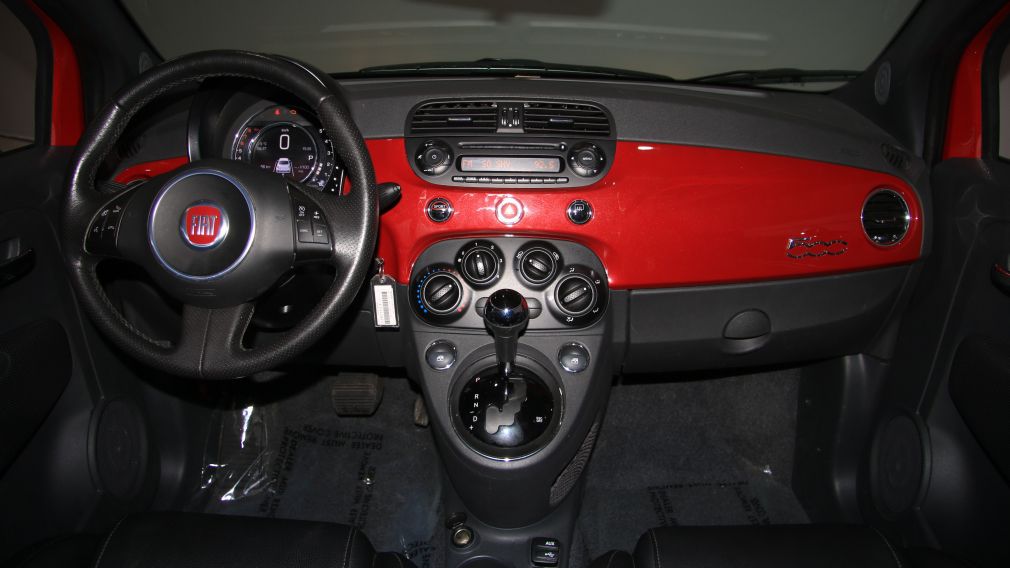 2015 Fiat 500 Sport AUTO A/C CUIR GR ELECT MAGS BLUETOOTH #11