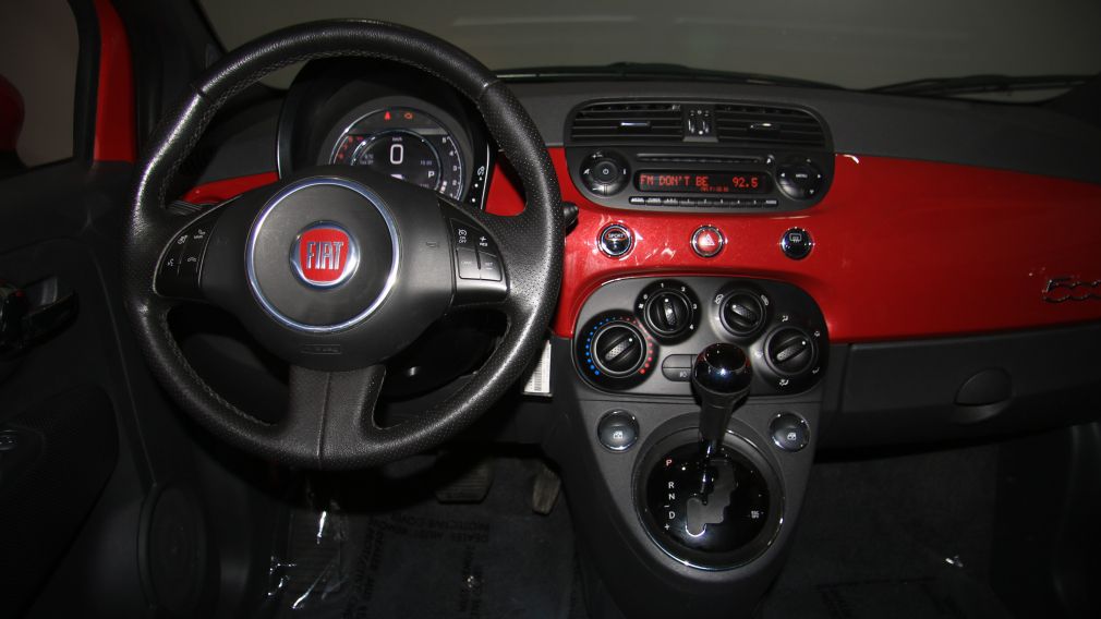 2015 Fiat 500 Sport AUTO A/C CUIR GR ELECT MAGS BLUETOOTH #12