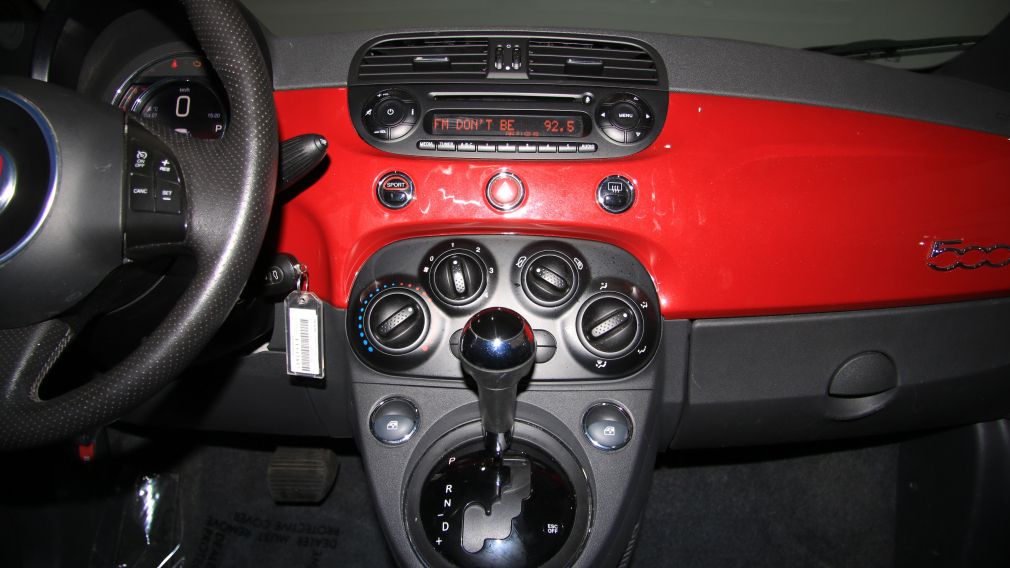 2015 Fiat 500 Sport AUTO A/C CUIR GR ELECT MAGS BLUETOOTH #14