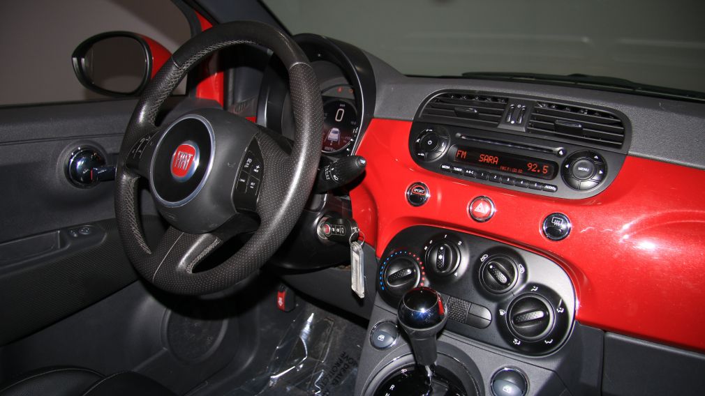 2015 Fiat 500 Sport AUTO A/C CUIR GR ELECT MAGS BLUETOOTH #21