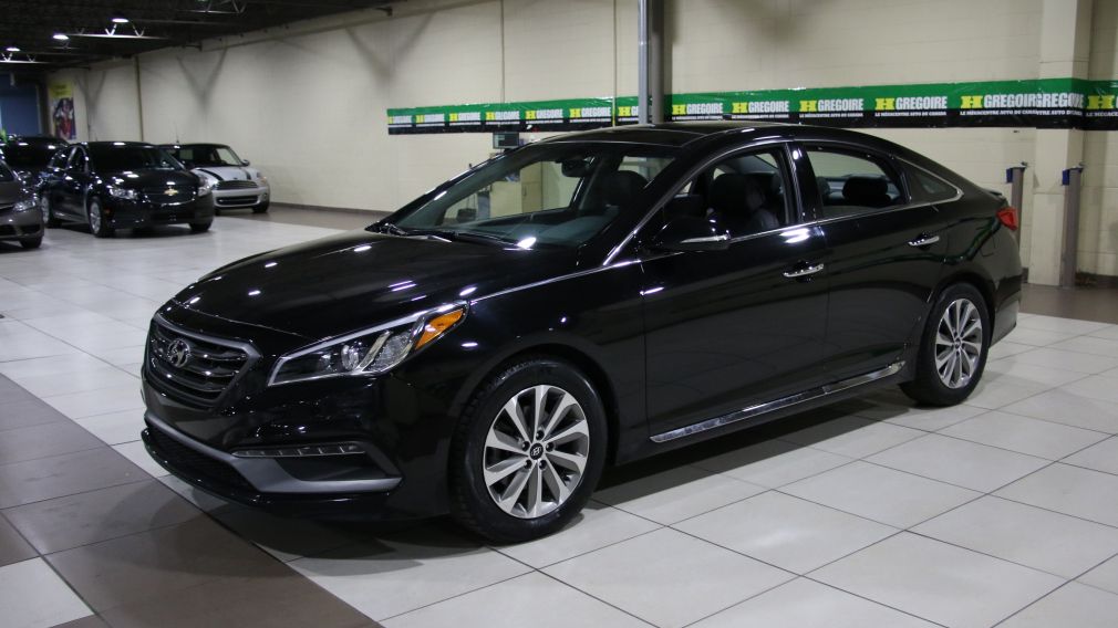 2015 Hyundai Sonata 2.4L Limited AUTO A/C TOIT PANO MAGS CAMERA RECUL #2