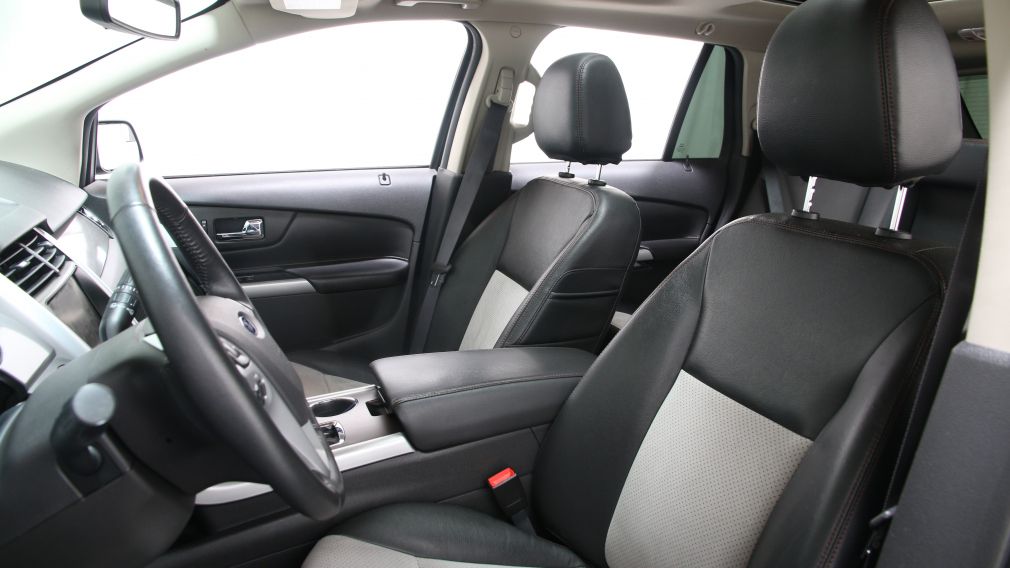 2014 Ford EDGE SEL SPORT AUTO  A/C MAGS  CUIR TOIT #11